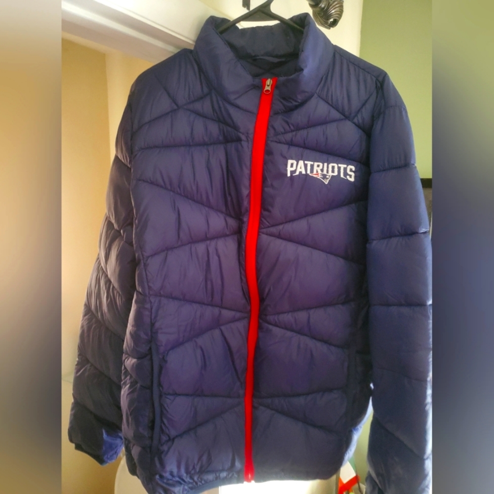 New England Patriots Blue light weight jacket
